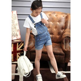 Girl's Casual/Daily Jeans,Cotton Summer Blue  