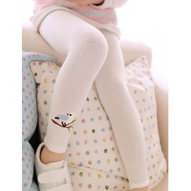 Girl's Casual/Daily Animal Print Pants,Cotton Summer / Spring / Fall Pink / White / Gray  